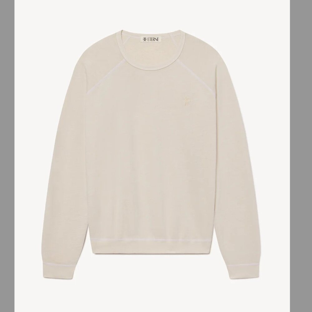 NWT Eterne OVERSIZED RAGLAN SWEATSHIRT (Bone)